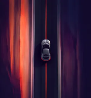 Bmw M Aerial Shot Wallpaper