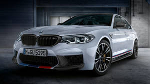 Bmw M5 Series White Wallpaper