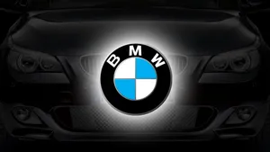 Bmw Tablet Minimalist Logo Wallpaper