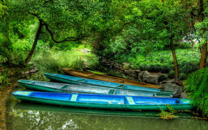 Boats 3d Nature Wallpaper