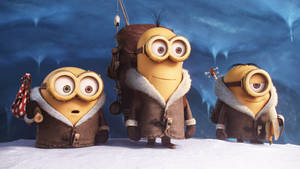 Bob Kevin And Stuart Minion Desktop Wallpaper