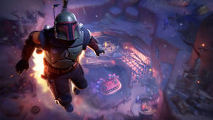 Boba Fett Fortnite Ipad Wallpaper