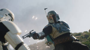 Boba Fett Vs. Stormtrooper Wallpaper