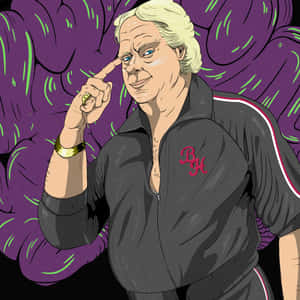 Bobby Heenan Illustration Wallpaper