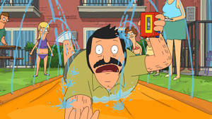 Bobs Burgers Water Slide Wallpaper