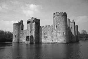 Bodiam Castle Reflections Wallpaper