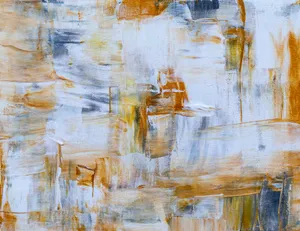 Bold Abstract Painting Featuring Vibrant Colors And Geometric Shapes Wallpaper