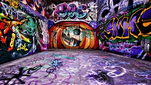 Bold Street Art - Graffiti Taking Over The Streets Wallpaper