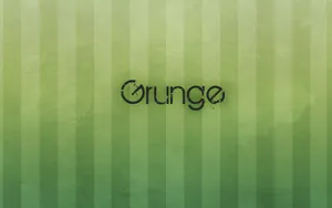 Bold Stripes Of Green On A Grunge-inspired Apple Design. Wallpaper