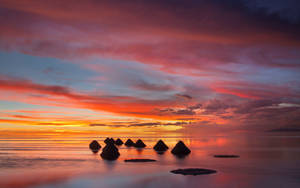 Bolivia Beautiful Sunset Wallpaper