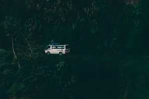 Bolivia North Yungas Road Wallpaper