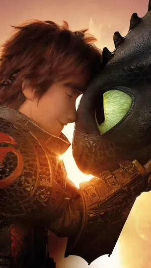 Bondof Dragonand Human Friendship Wallpaper