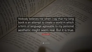 Book Aesthetic Tolkien Quote Wallpaper