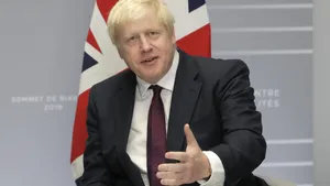 Boris Johnson United Kingdom Flag Wallpaper