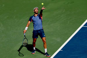 Borna Coric Starting The Game Wallpaper