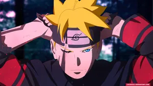 Boruto Uzumaki Powerful Technique Wallpaper