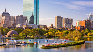 Boston Back Bay Massachusetts Wallpaper