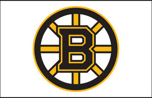 Boston Bruins Plain White Wallpaper