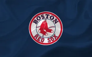 Boston Red Sox Blue Cloth Wallpaper