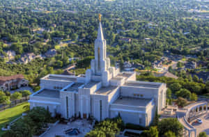 Bountiful Utah Mormon Temple Wallpaper