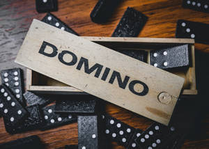 Box Of Domino Tiles Wallpaper