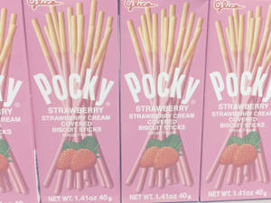 Boxes Of Pocky Strawberry Desktop Wallpaper