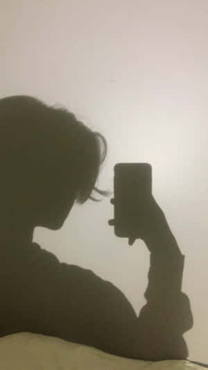 Boy Selfie Shadow Pfp Wallpaper