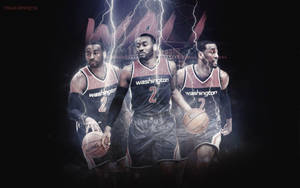 Bradley Beal Lightning Effect Wallpaper