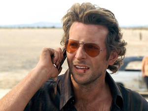 Bradley Cooper Hangover Busted Lips Wallpaper