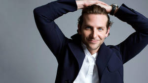 Bradley Cooper Raised Hands Wallpaper