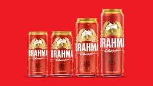 Brahma Chopp Pilsen Beer Can Sizes Illustration Wallpaper
