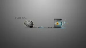 Brain On Electricity Wallpaper