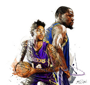 Brandon Ingram And Kevin Durant Wallpaper