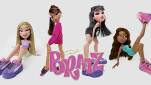 Bratz Aesthetic Cute Footwear Wallpaper