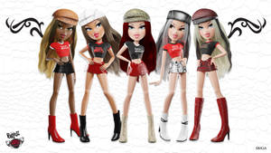 Bratz Aesthetic Models With Cap Wallpaper