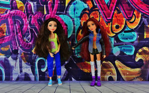 Bratz Dolls Graffiti Wallpaper