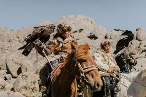 Brave Mongolian Folks Wallpaper