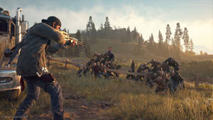 “braving The Zombie Apocalypse In Days Gone!” Wallpaper