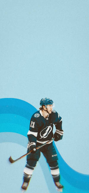 Brayden Point Ice Hockey Center Tampa Bay Lightning Wallpaper