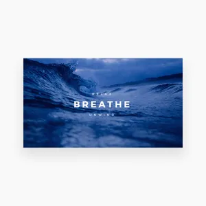 Breathe - Blue Wave - Psd Wallpaper