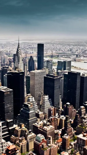 Breathtaking Skyline In New York Iphone Wallpaper