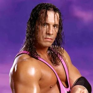 Bret Hart Handsome Wrestler Wallpaper