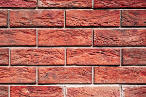 Brick Red Screen Wallpaper