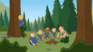 Brickleberry Bonfire Wallpaper