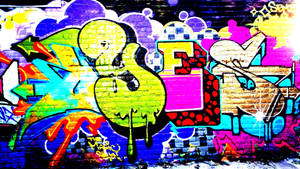 Bright And Colorful Graffiti Art Wallpaper