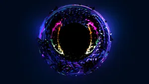 Bright And Colorful Hd Abstract Neon Wallpaper