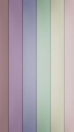 Bright And Colorful Pastel Stripes Wallpaper