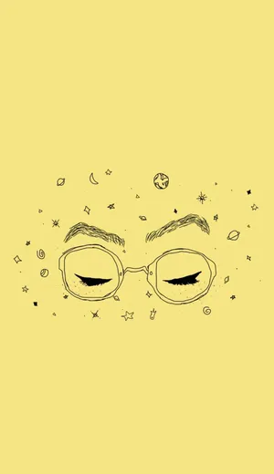 Bright And Sunny Cute Yellow Aesthetic Wallpaper
