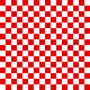 Bright & Cheerful Red Checkered Print Wallpaper