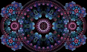 Bright Colorful Pattern Wallpaper